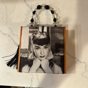 Audrey Hepburn Cigar Box Purse